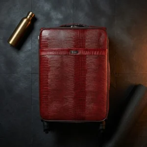 Elite CrocShield Premium Travel Suitcase