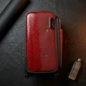 Elite CrocShield Premium Travel Suitcase