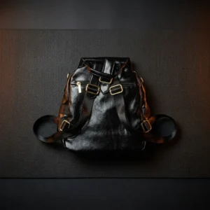 Forest Charm Leather Sling Bag