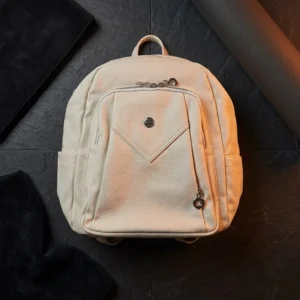 Ivory Grace Minimal Backpack