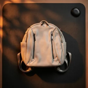 Urban SoftZip Beige Backpack