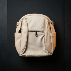 Urban Soft Pocket Cream Backpack
