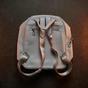 Soft Grey Alphabet Backpack