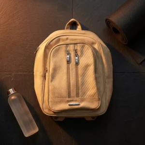 Urban Fabric Dual-Zip Backpack