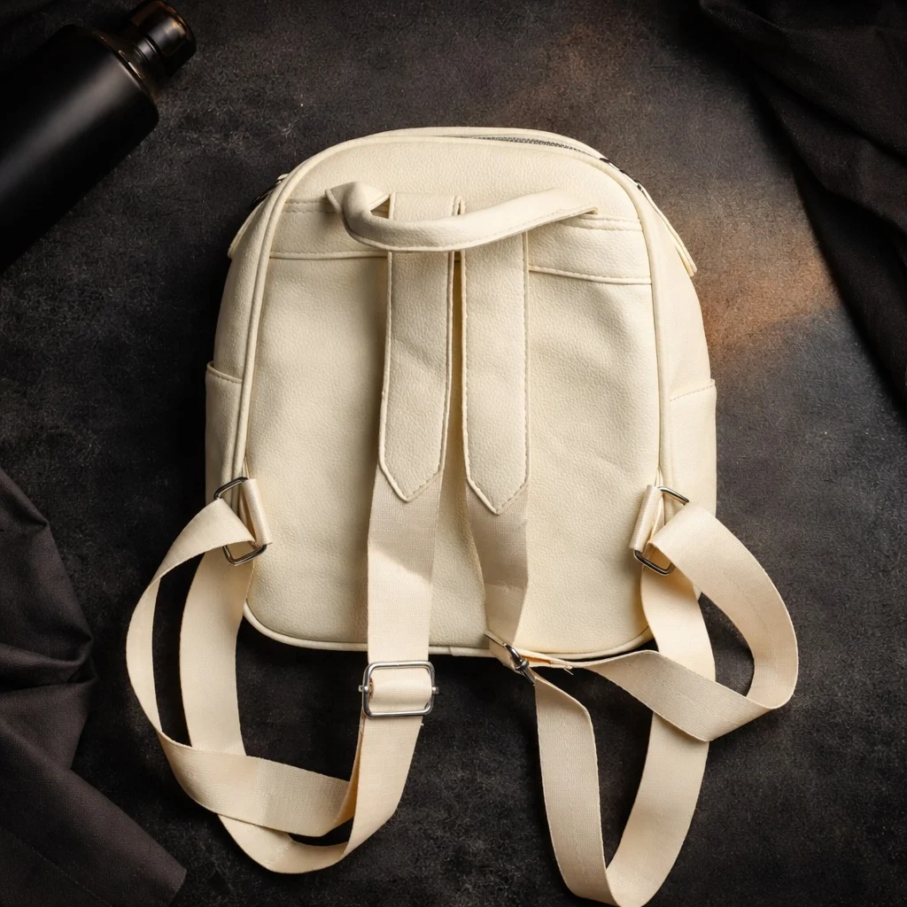 Velora Check Mini Backpack - Image 2