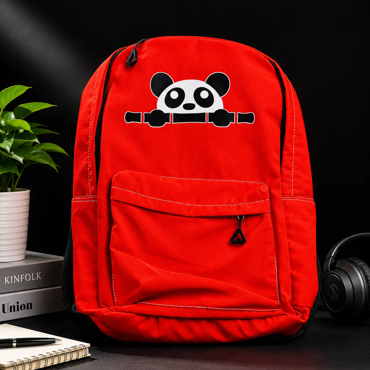 Panda Peek School Backpack